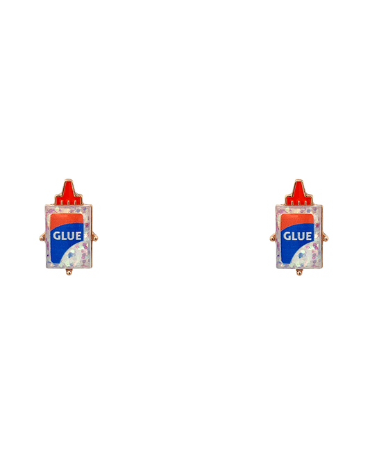 Small Glue Epoxy Earring - 0.9"