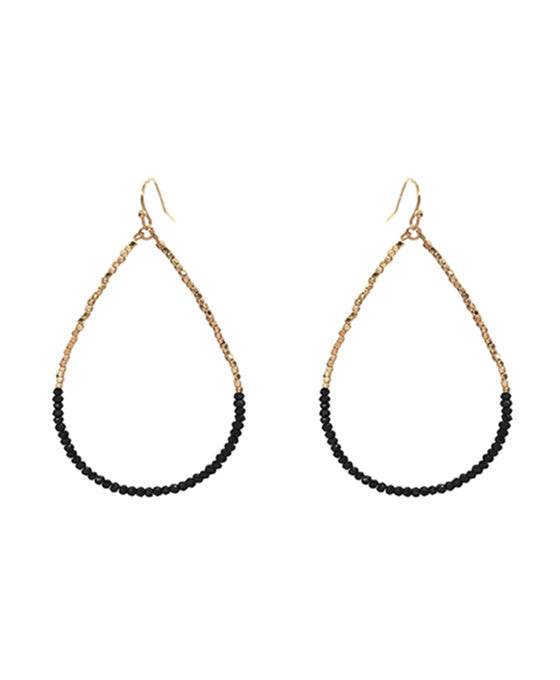 Glass Teardrop Earring