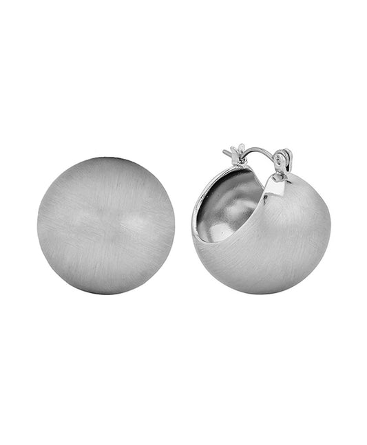 25mm Metal Ball Stud Earring