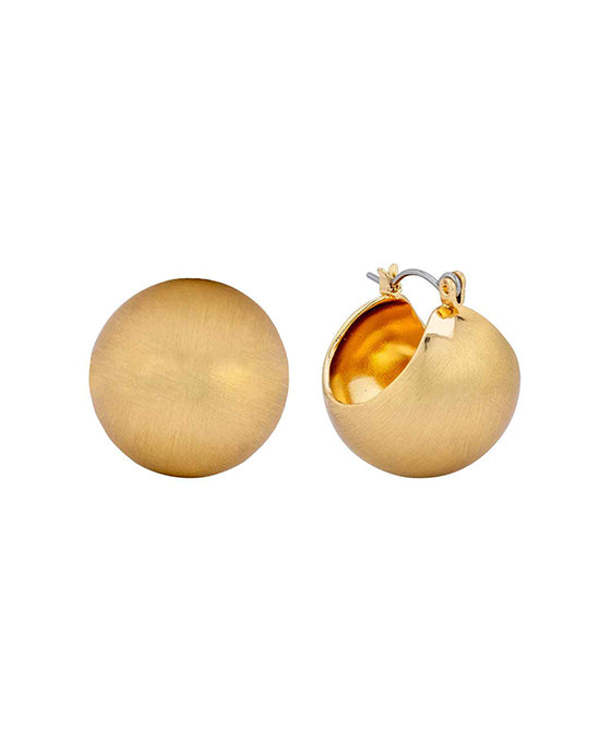 20mm Metal Ball Stud Earring