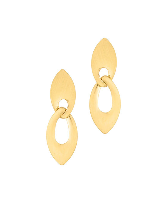 Metal Texture Post Earring