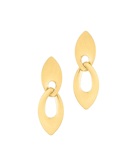 Metal Texture Post Earring