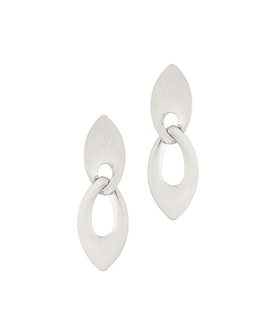 Metal Texture Post Earring