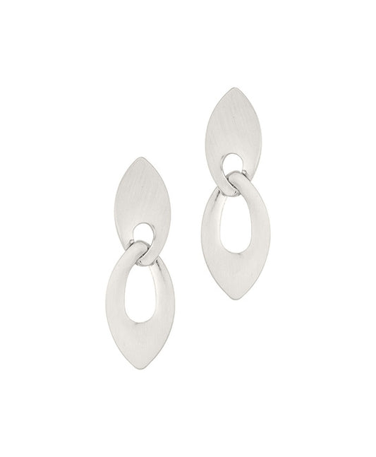 Metal Texture Post Earring
