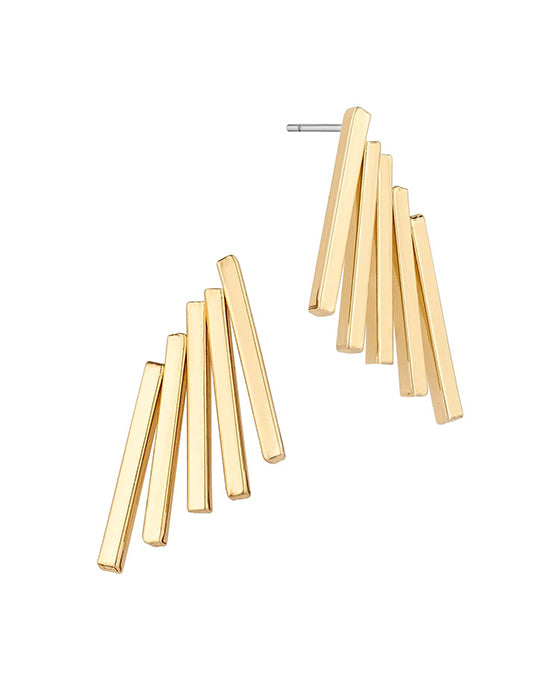 Metal Bar Post Earring