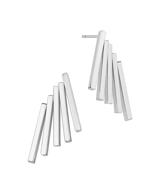 Metal Bar Post Earring