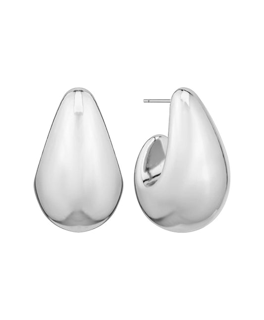 33mm Metal Hoop Earring