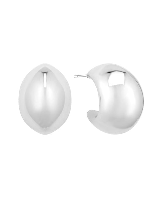 25mm Metal Hoop Earring