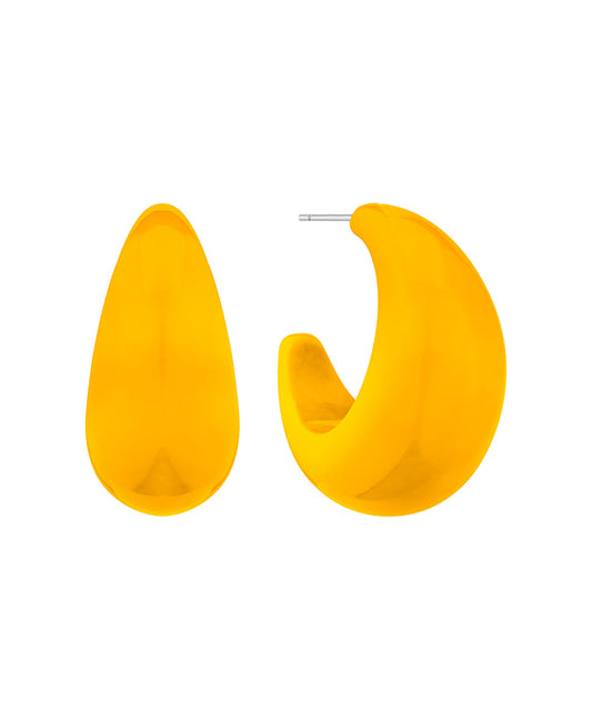 33mm Acrylic Hoop Earring