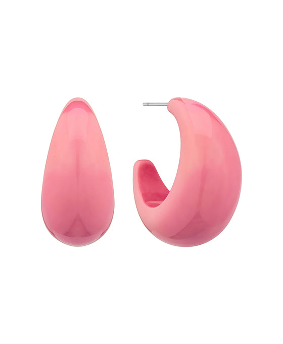 33mm Acrylic Hoop Earring