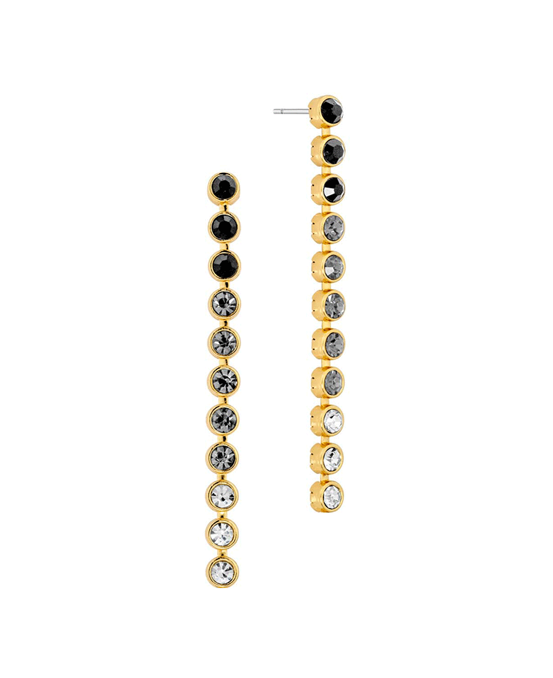Crystal Dangle Post Earring