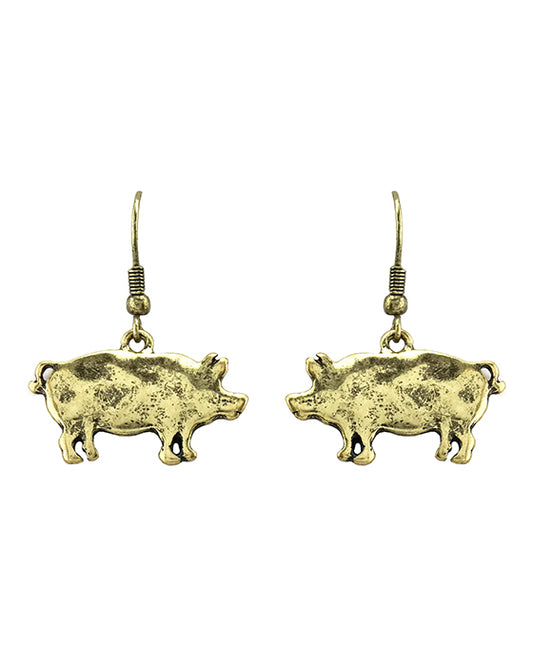 Farm Animal Pig Earring