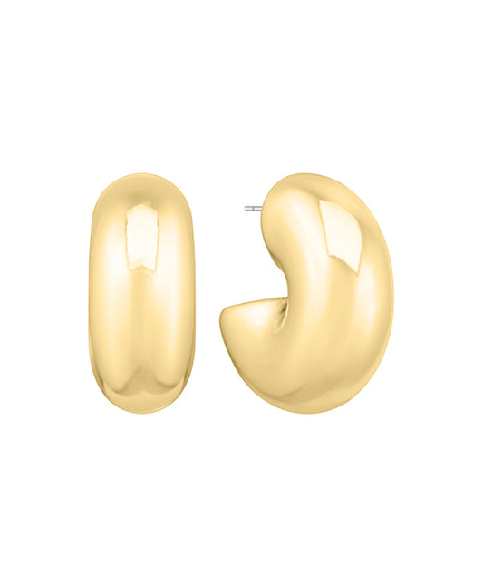 30mm Metal Hoop Earring