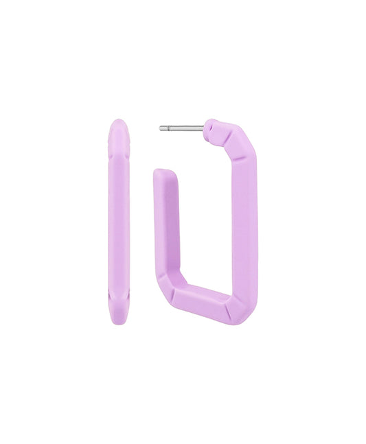 25mm Painted Hoop Earring
