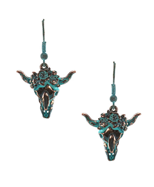 Steer Head Theme Earring