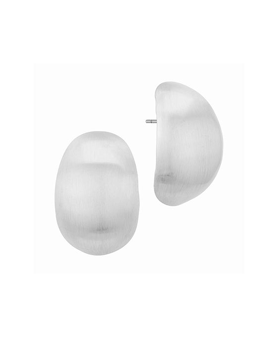 Metal Dome Post Earring