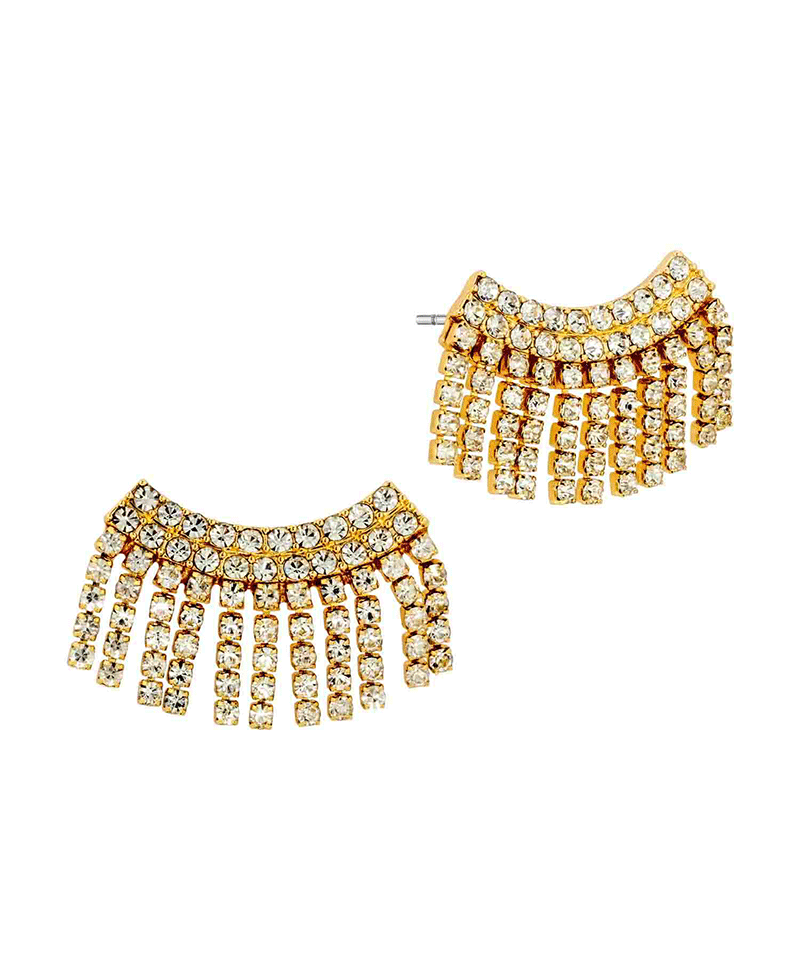 Rhinestone Stud Earring
