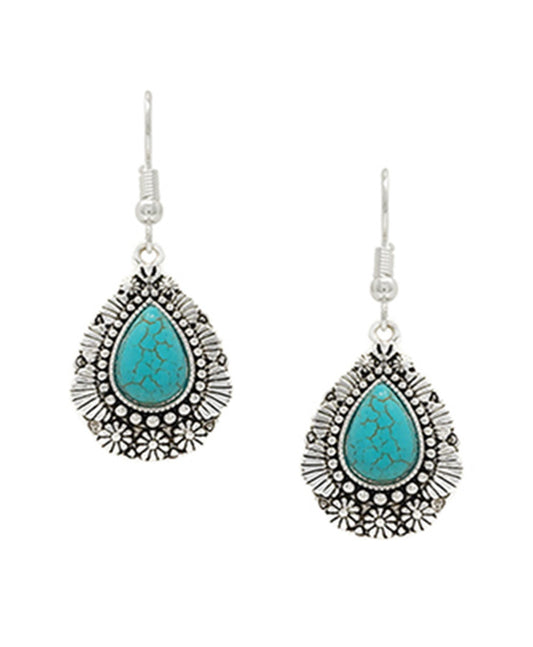 Teardrop Navajo Earring