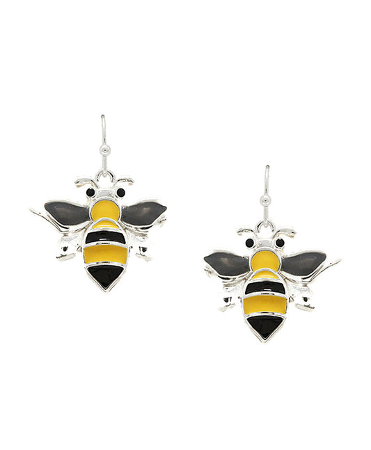 Bee w/ Epoxy Earring