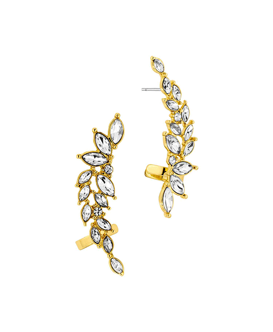Crystal Ear Cuff Post Earring