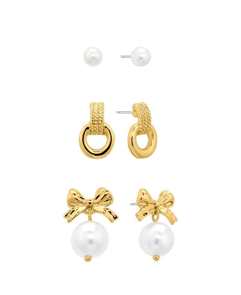 Multi 3 Set Earring