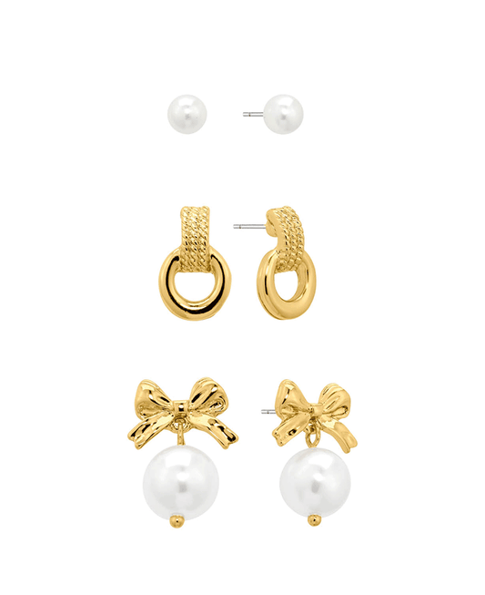 Multi 3 Set Earring