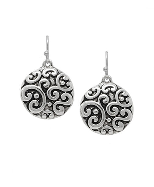 Round Tailored Earring