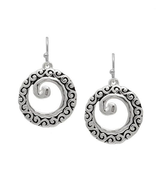 Round Tailored Earring