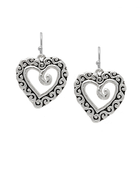 Heart Tailored Earring