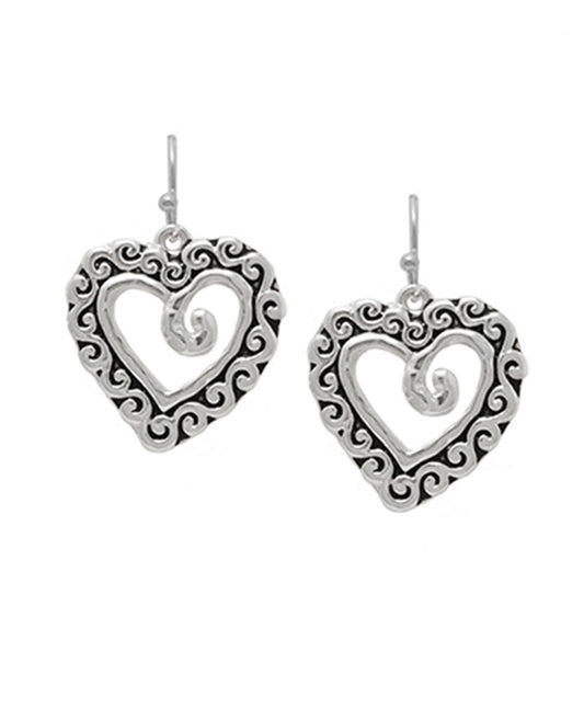 Heart Tailored Earring