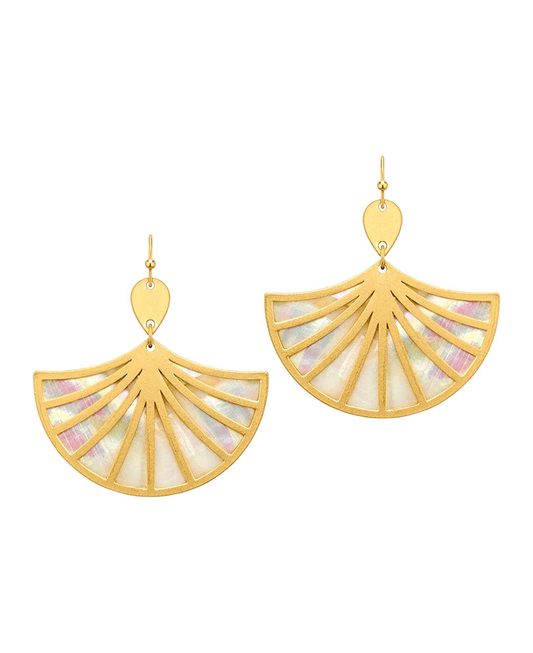 Pearl Fanwise Earring