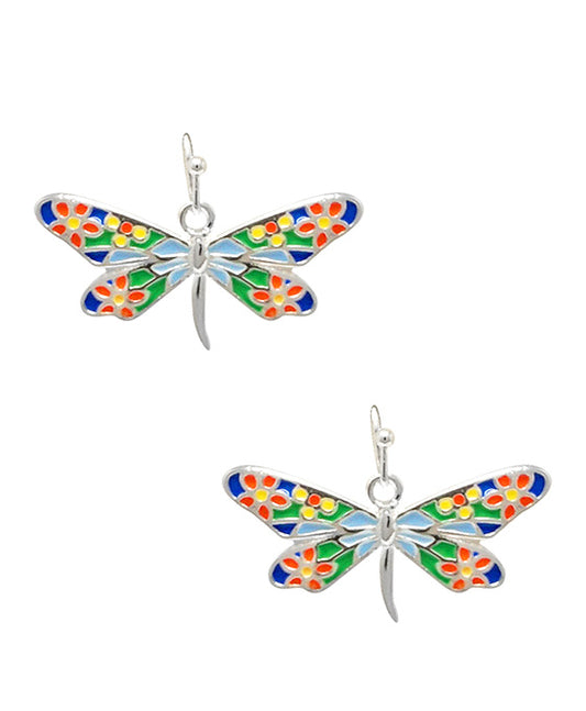 Dragonfly Epoxy Earring