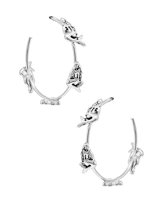 Mermaid Hoop Earring