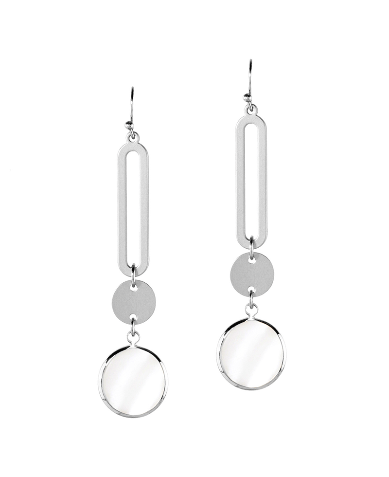 Shell 3 Drop Earring