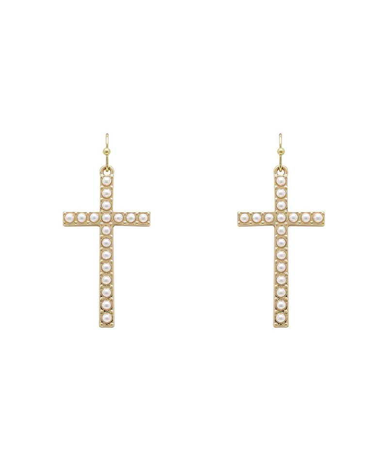 Cross Earring