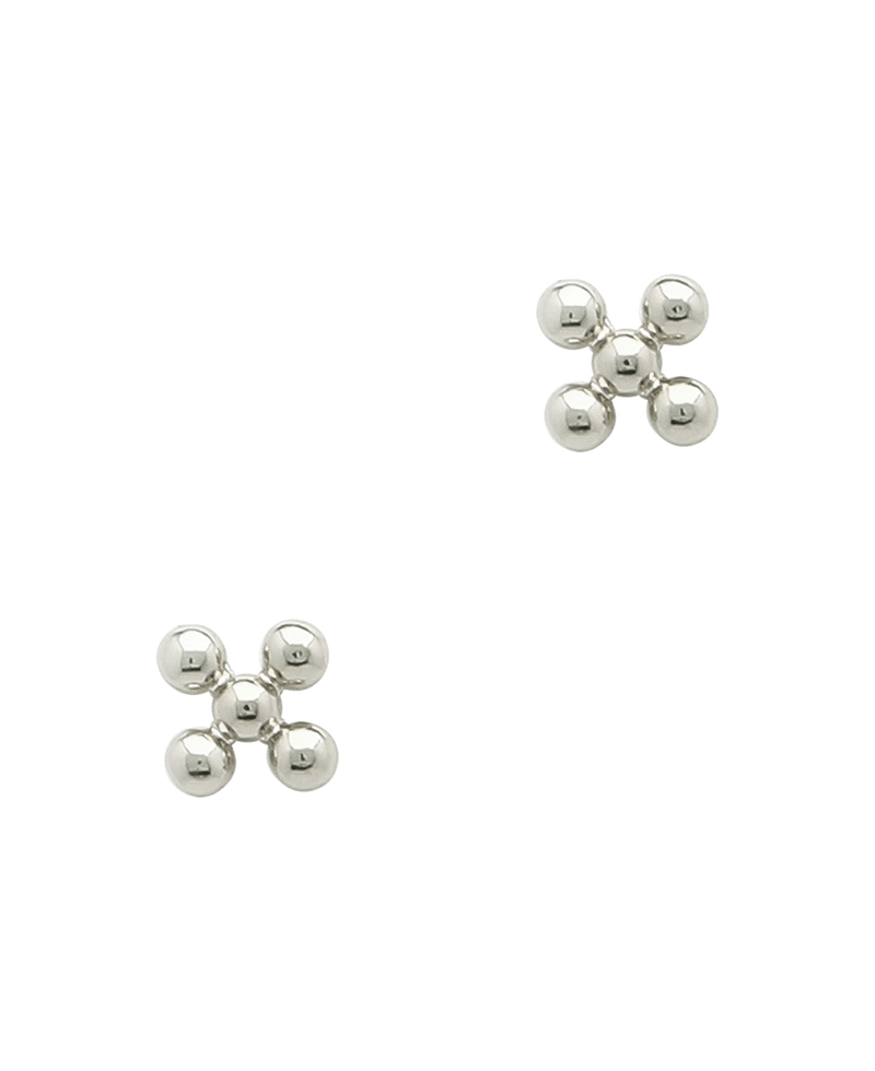 Cross Shape Post Earring