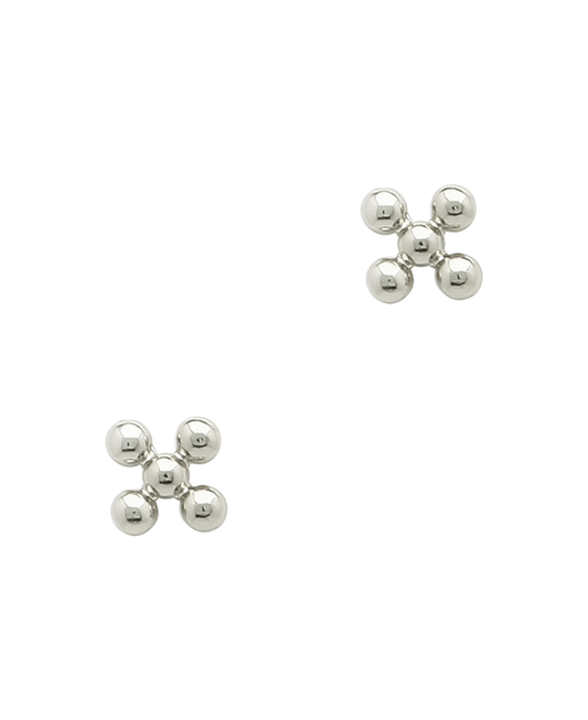 Cross Shape Post Earring