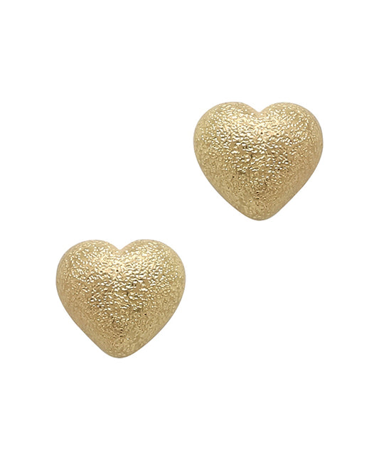 Heart Post Earring