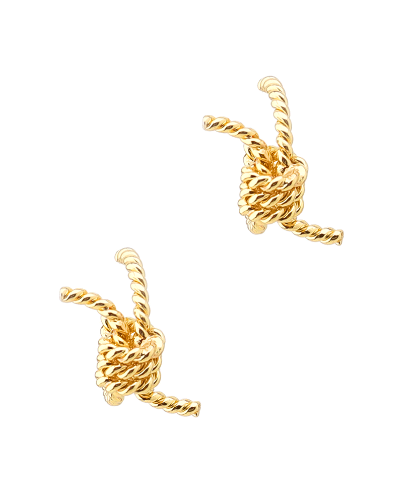 Knot Post Earring