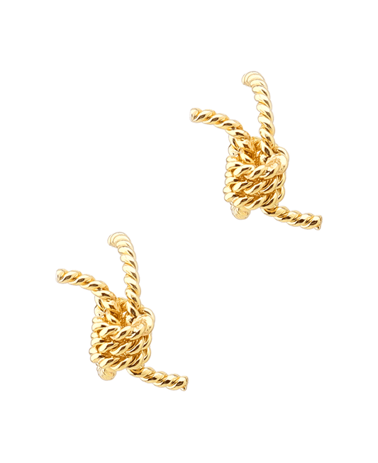 Knot Post Earring