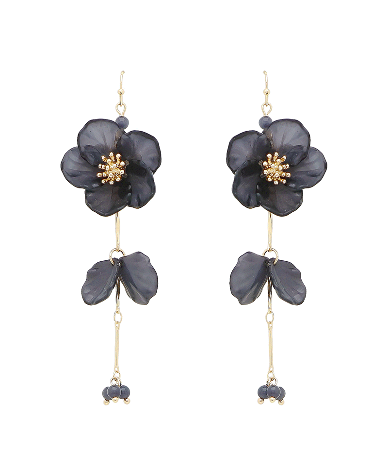 Flower Drop Earring