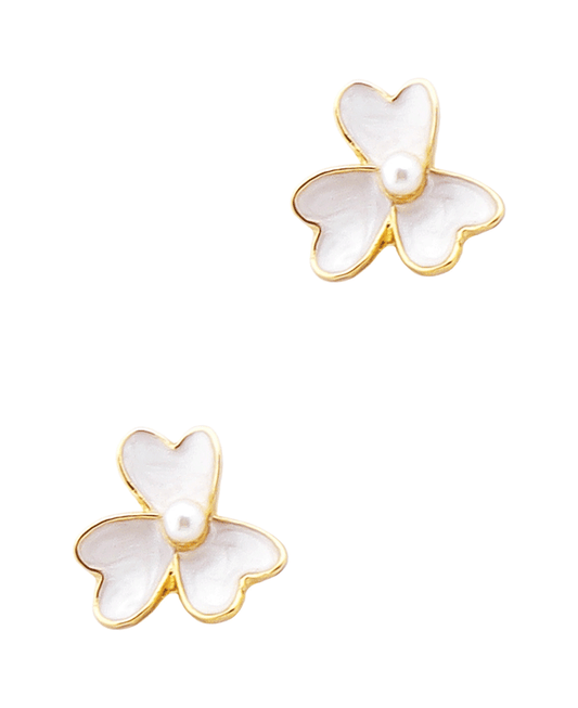 Flower Post Earring