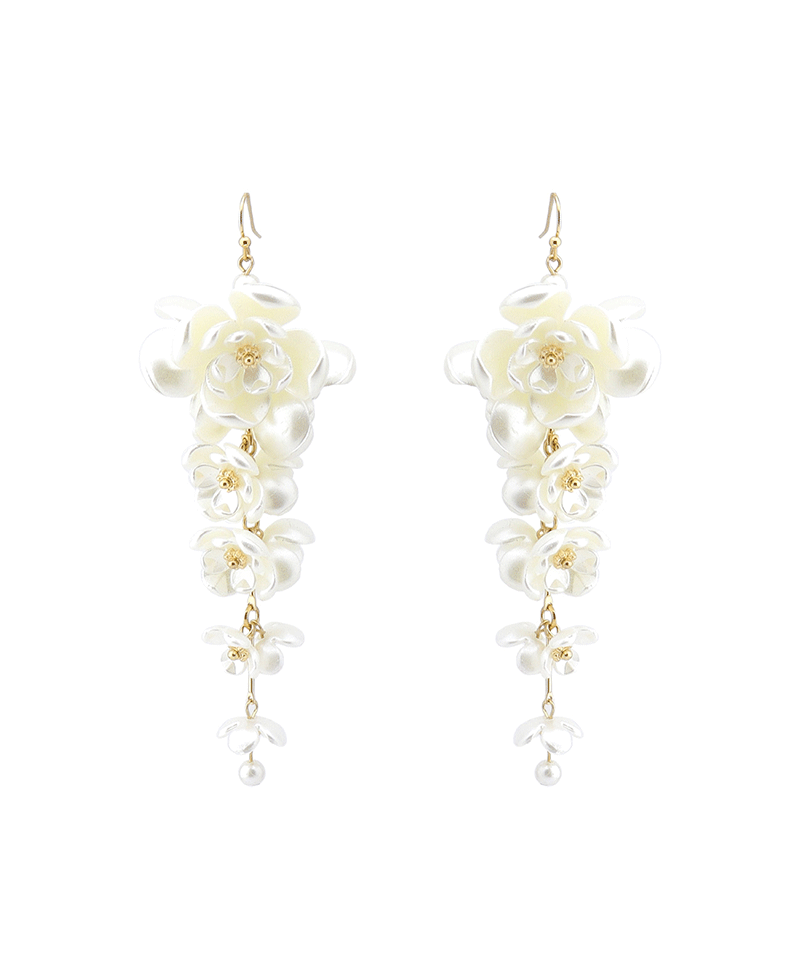 Flower Drop Earring