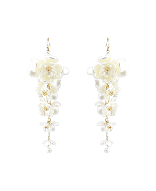 Flower Drop Earring
