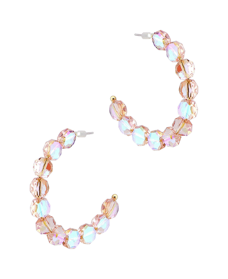 Acrylic Hoop Earring
