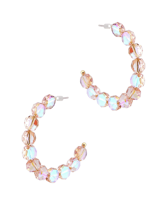 Acrylic Hoop Earring