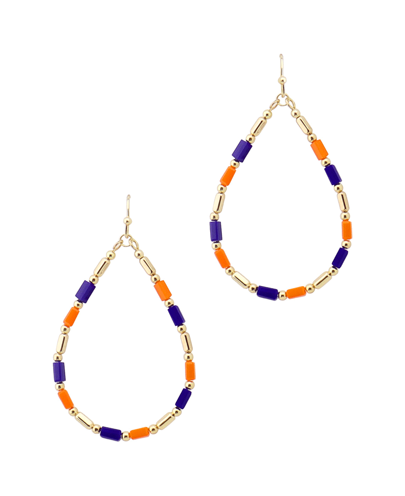 Game Day Teardrop Earring