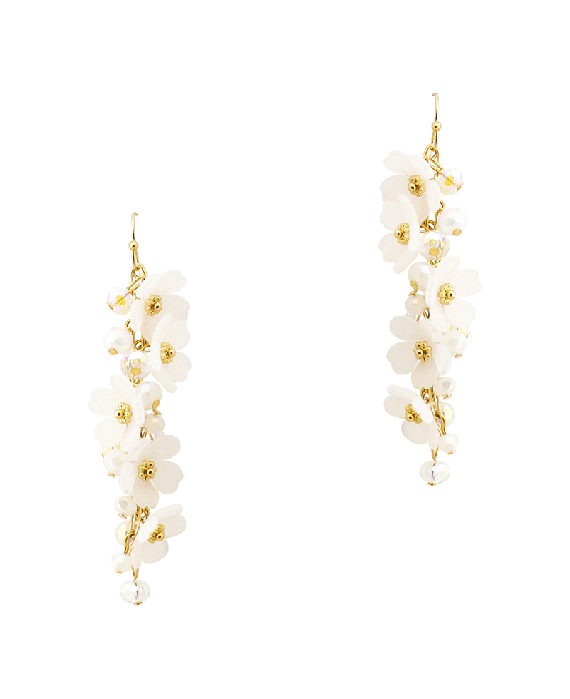 Flower Drop Earring