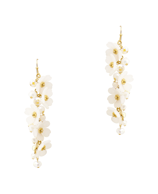 Flower Drop Earring