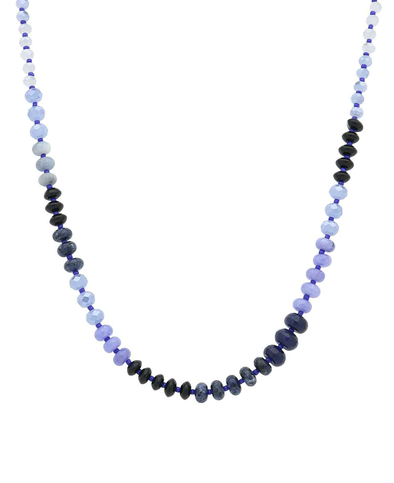 Multi Bead Short Necklace